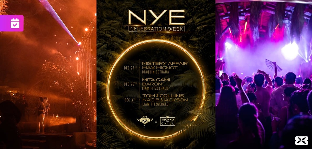 Majahuitas New Year&rsquo;s Eve Celebration Week Brings Tom & Collins, Mystery Affair and More