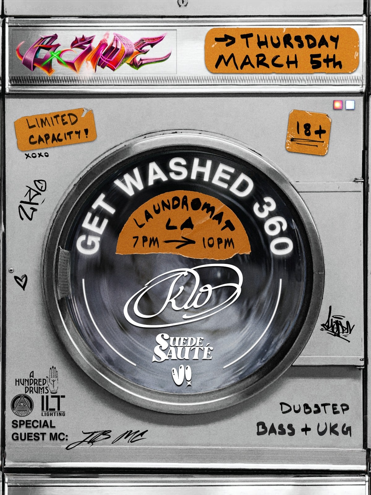 Side Raves B-Side LA Returns With Laundromat 360 Rave for a Third Spin