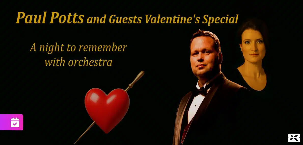Celebrate Valentine&rsquo;s Day With Paul Potts, Charlotte Akenhead, and More