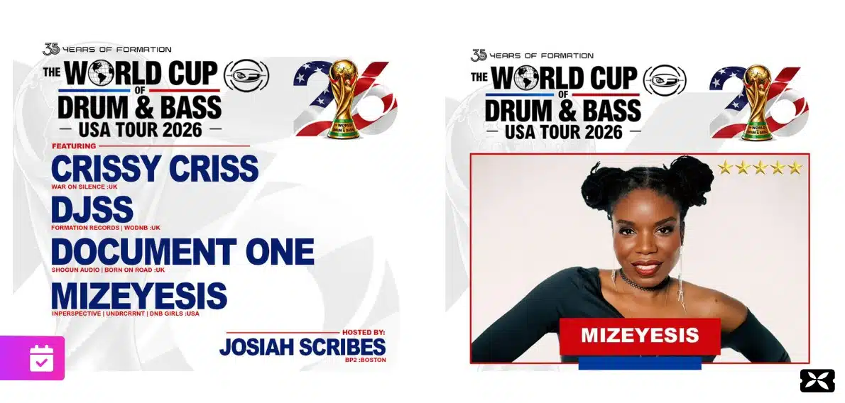 World of Drum & Bass Brings Crissy Criss, DJ SS, and More to Cambridge