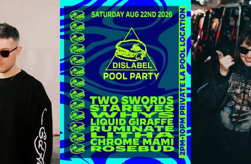 DISLABEL Brings Two Swords, Star Eyes and More for First-Ever Pool Party