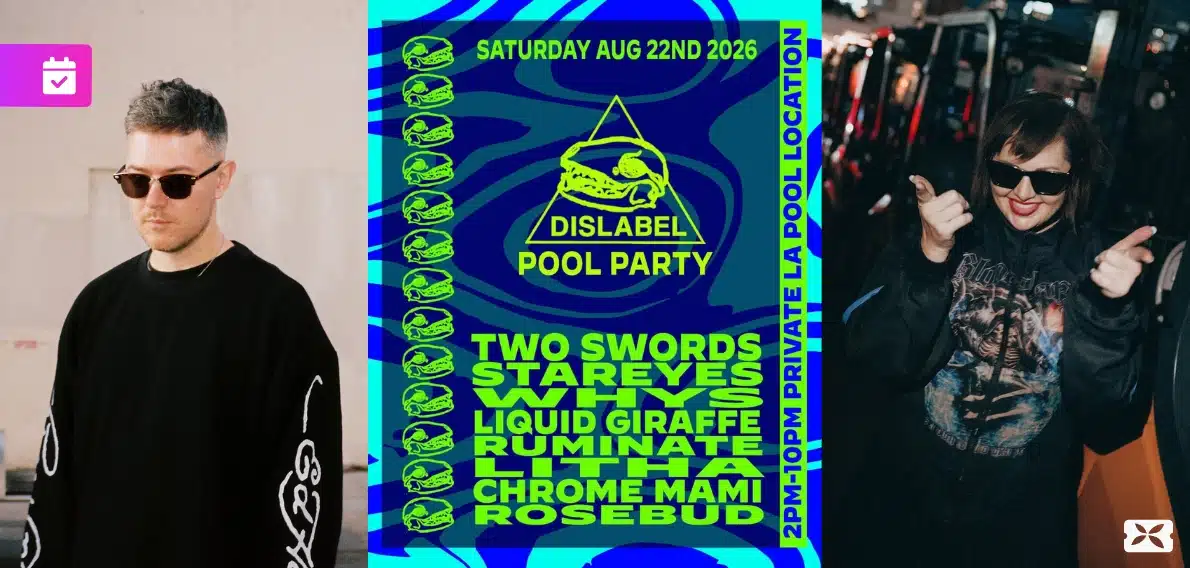 DISLABEL Brings Two Swords, Star Eyes and More for First-Ever Pool Party